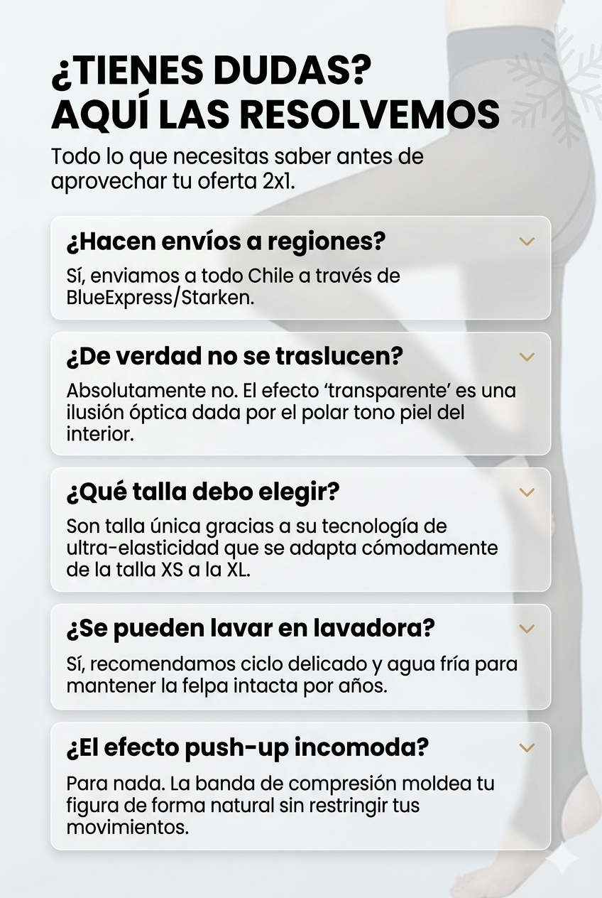 Pantys Térmica Efecto Piel™ (2x1) | Piernas Firmes, Abrigadas y Sin Transparencias