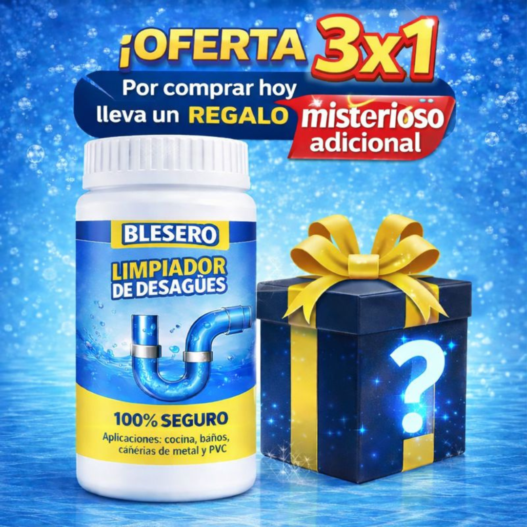 BLESERO |  Destapador y Limpiador de Desagües