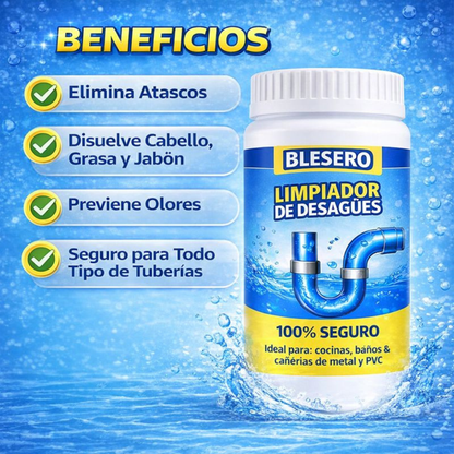 BLESERO |  Destapador y Limpiador de Desagües