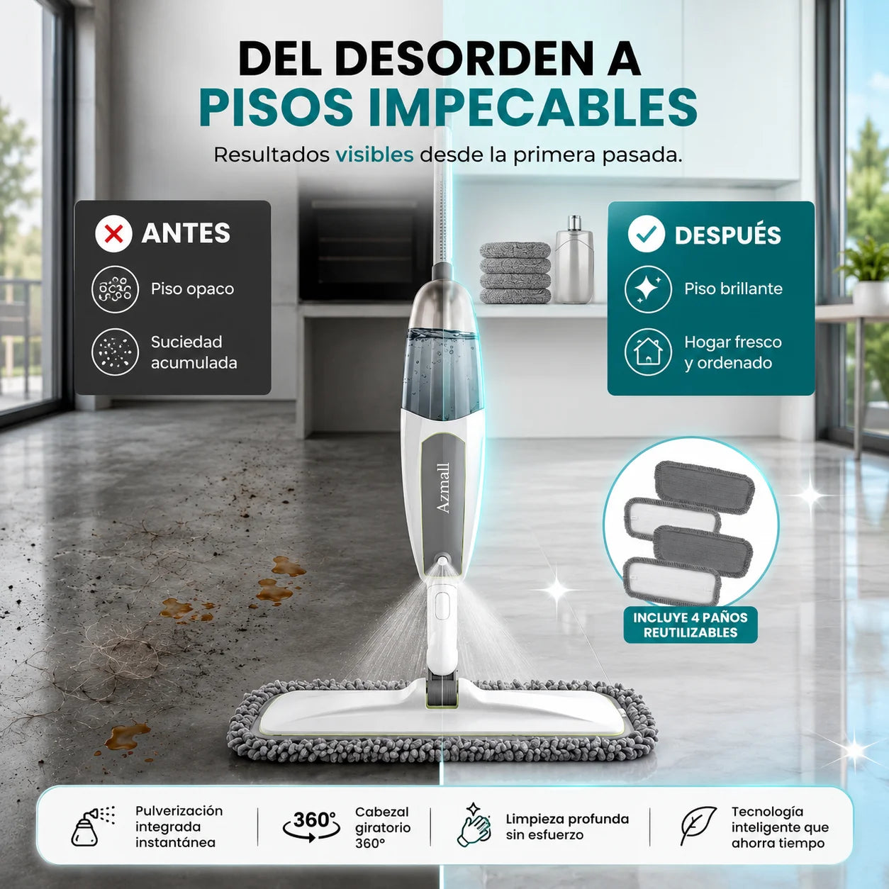 EasyMop | Pisos Impecables Sin Esfuerzo