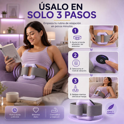 Masajeador Muscular Eléctrico para Abdomen y Cuerpo l Quema Grasa y tonifica