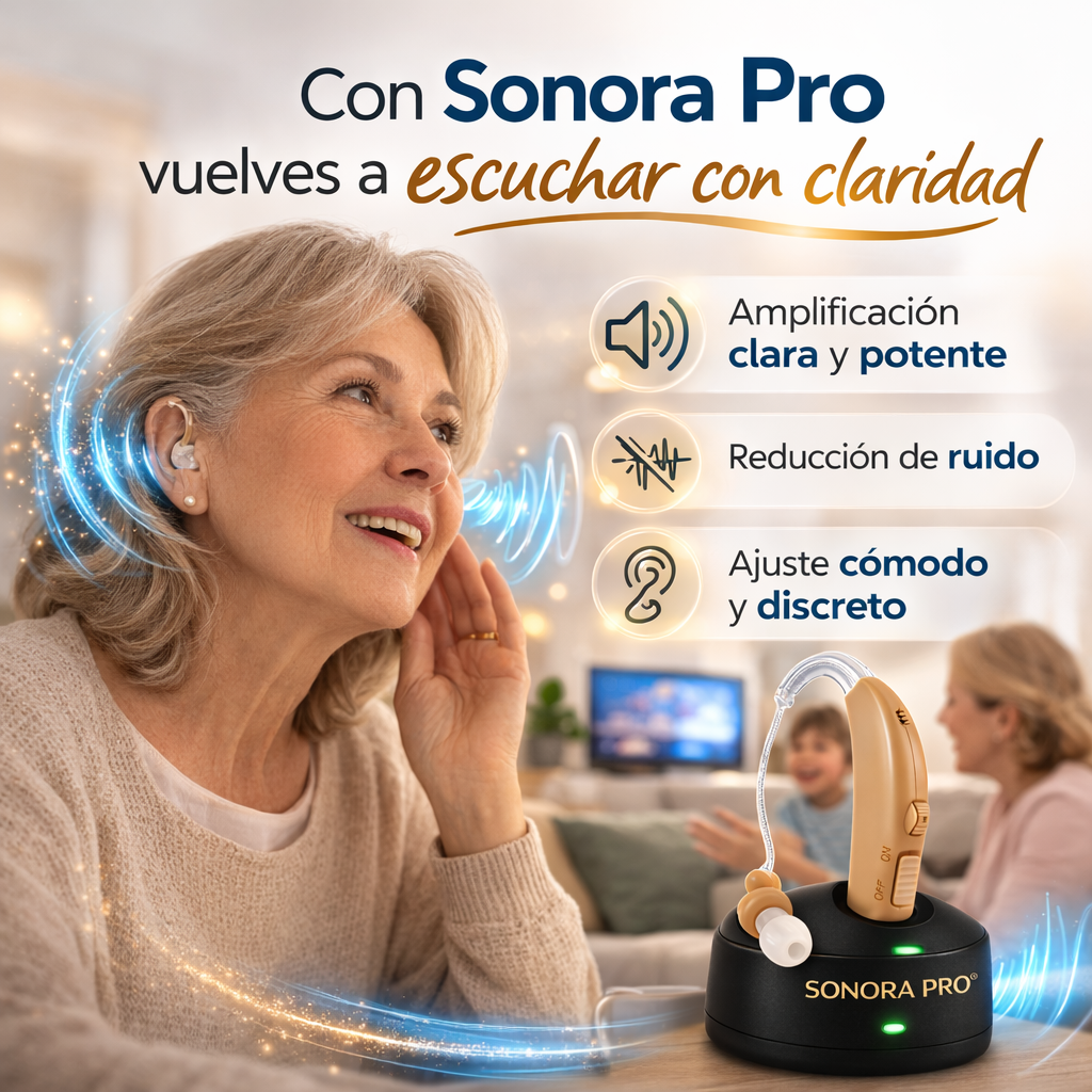BLESERO® Sonora Pro | Recargable | Vuelve a disfrutar de los sonidos con claridad