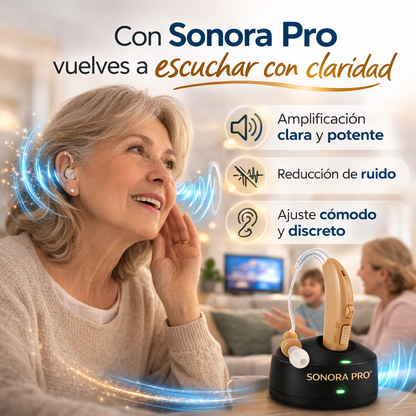 BLESERO® Sonora Pro | Recargable | Vuelve a disfrutar de los sonidos con claridad