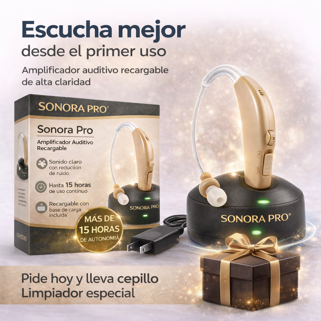 BLESERO® Sonora Pro | Recargable | Vuelve a disfrutar de los sonidos con claridad
