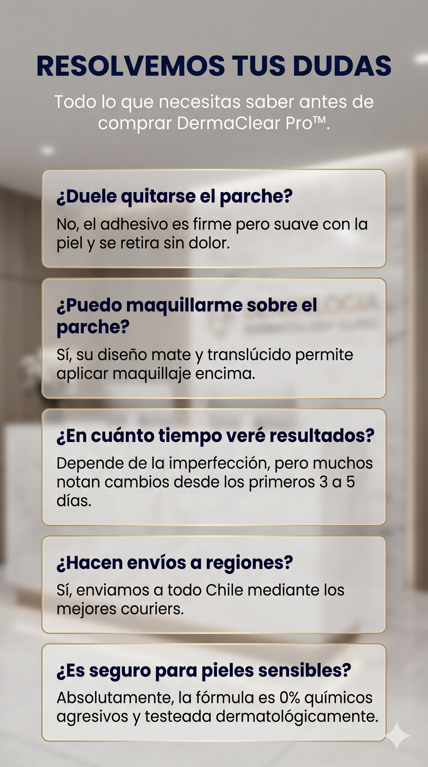 DermaClear Pro™ | Parches Dermatológicos para Verrugas e imperfecciones l 144 unidades