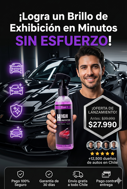 CeramiShine 3X™ l Spray Cerámico de Alta Protección l Tecnología Alemana