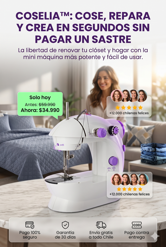 Coselia™ | Cose, Repara y Crea Sin Complicaciones