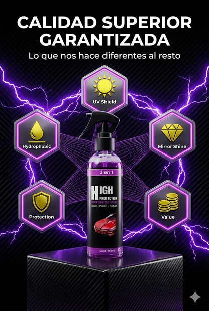 CeramiShine 3X™ l Spray Cerámico de Alta Protección l Tecnología Alemana